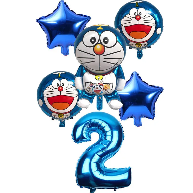 6 pcs-blue 6 шт./компл. 32 маленький воздушный шар музыкальная кошка Globos свадебные шары с днем рождения, принадлежности для вечеринки воздушный шар - Цвет: 6 pcs-blue