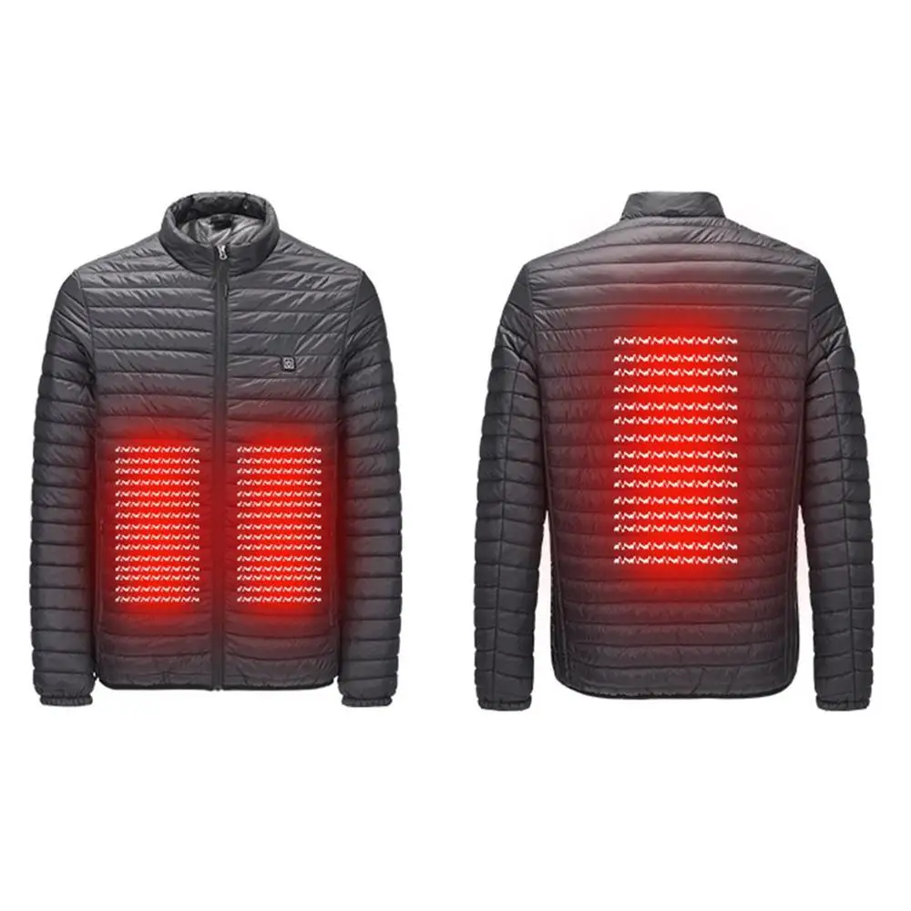 

Autumn And Winter Graphene Electric Down Jacket Usb Safety Intelligent Constant Temperature Heating Clothes Can Be Washed