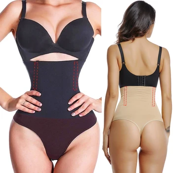 

Waist Trainer Butt Lifter Tummy Control Body Shaper Slim Shapewear Briefs Women Underwear G-String Thong Panties Seamless Panty