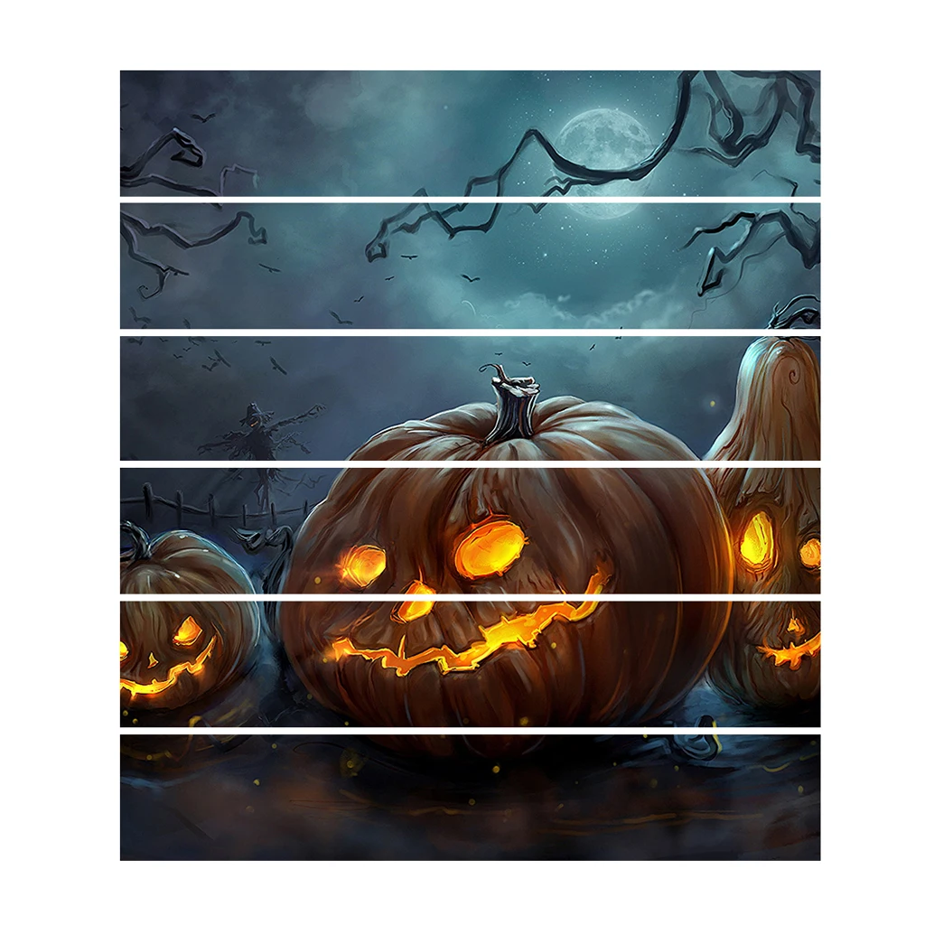 6pcs/set 3D Stair Decals Stickers Stair  Decals Staircase Sticker