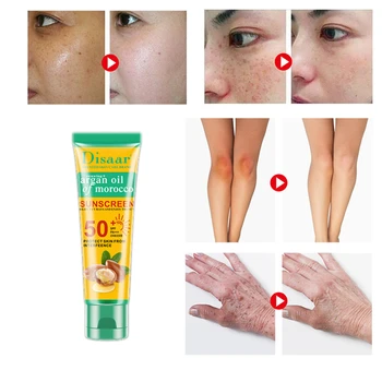 

SPF 50+ Sunscreen Moisturizing Cream RefreshingLight Breathable UV Protection Skin Cream Not Greasy Sun Screen Lasting