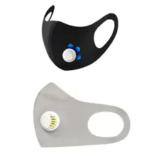 Mascarilla antipolvo PH2.5 Unisex 3 uds. Mascarilla facial lavable y reutilizable para hombre y mujer With Breathing Valve 1Pcs