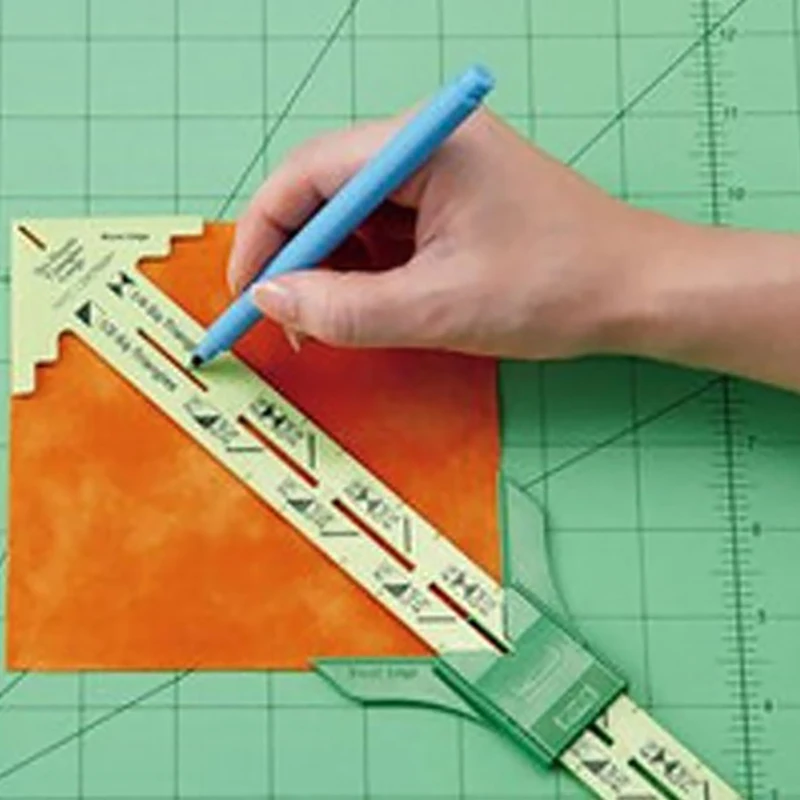 Sewing Rulers DIY Patchwork Tool Ruler Measuring Cutting Tool 5 in 1