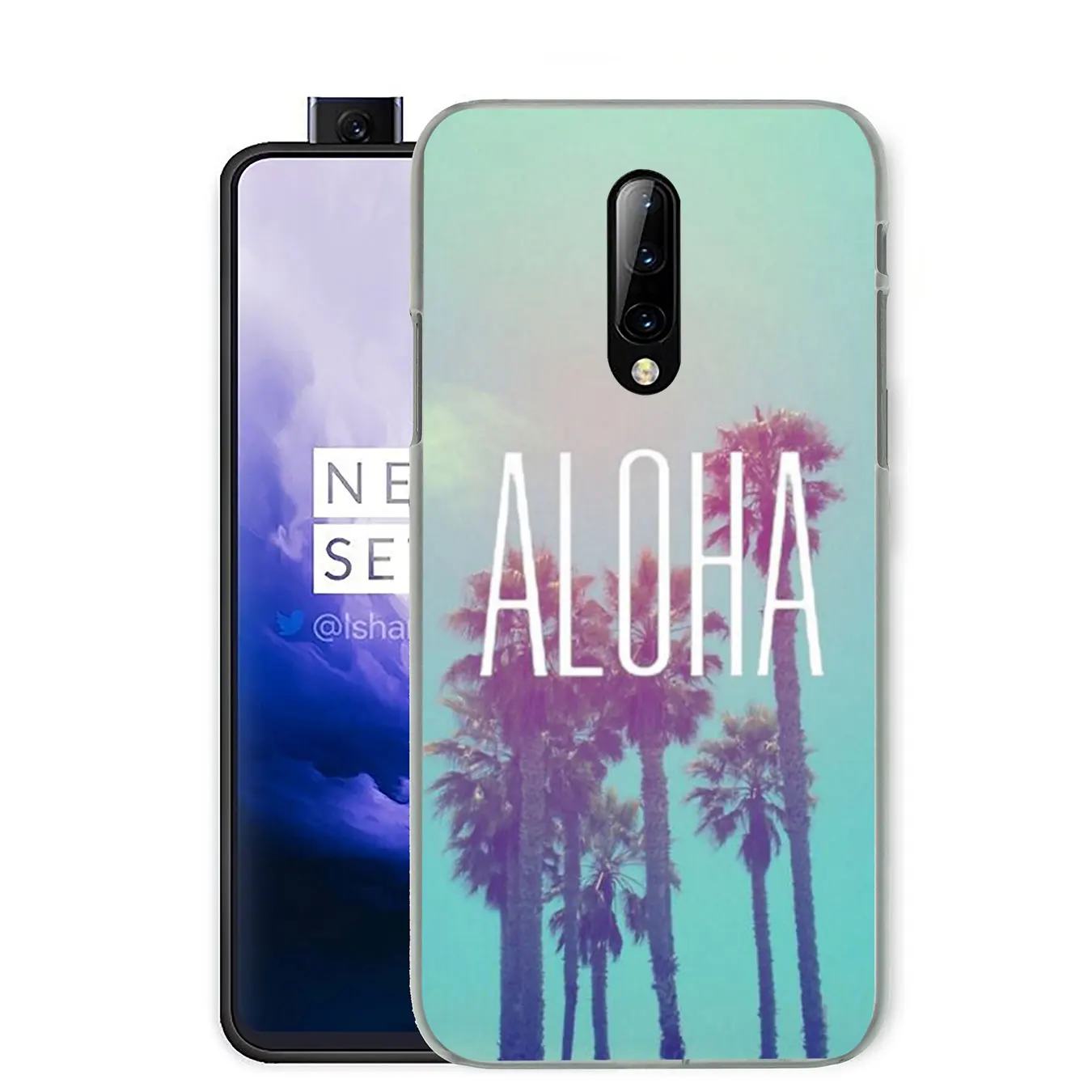 Чехол для мобильного телефона из жесткого пластика Oneplus 7T 7 Pro 6 6t 5 5T