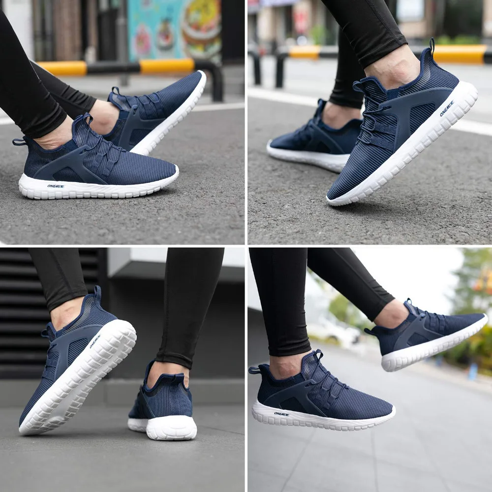 Мужские повседневные Лоферы ONEMIX легкие дышащие сетчатые кроссовки для бега