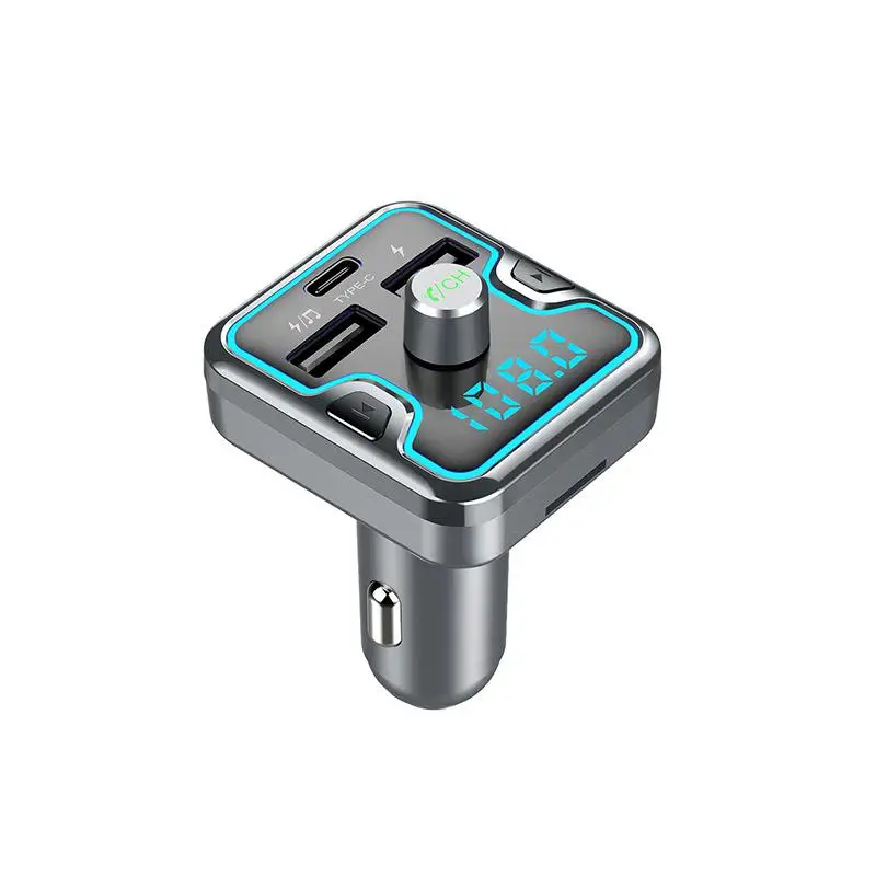 MeterMall мини Автомобильный MP3-плеер Bluetooth 5,0 FM передатчик музыкальный плеер громкой связи Bluetooth гарнитура для Поддержка TF карта u-диск QC3.0 быстрой зарядки
