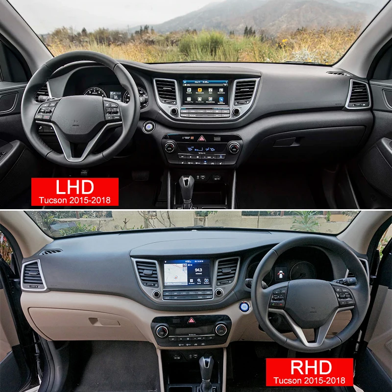 Накладка на приборную панель автомобиля для Hyundai Tucson 2015 2016 2017 2018 2019 2020|Лепнина