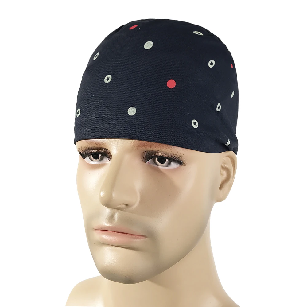 Unisex adjustable medical hospital pharmacy cotton nurse cap Dental surgery room surgical cap Beauty hospital physiotherapy cap - Цвет: hat