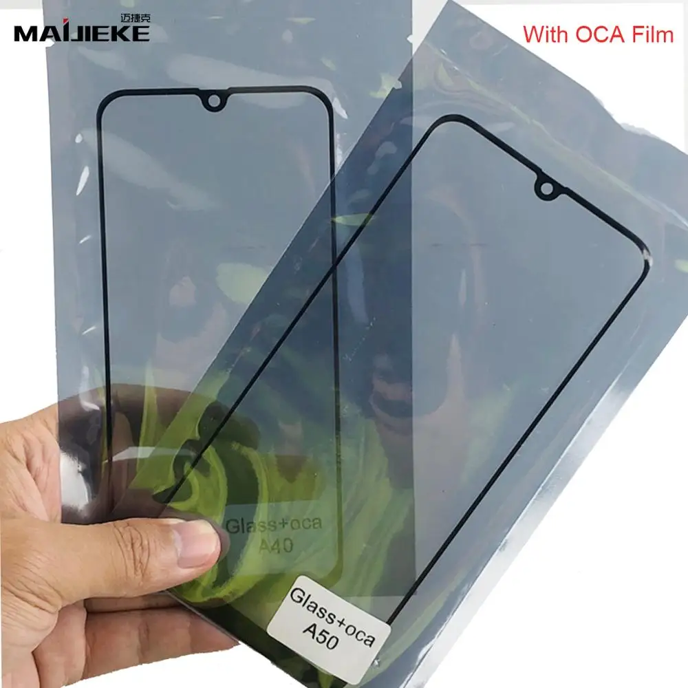 10 шт. Ori для Samsung A11 A51 A71 A10 A20 A20E A30 A40 A50 A70 A90 ЖК передний сенсорный экран Объектив