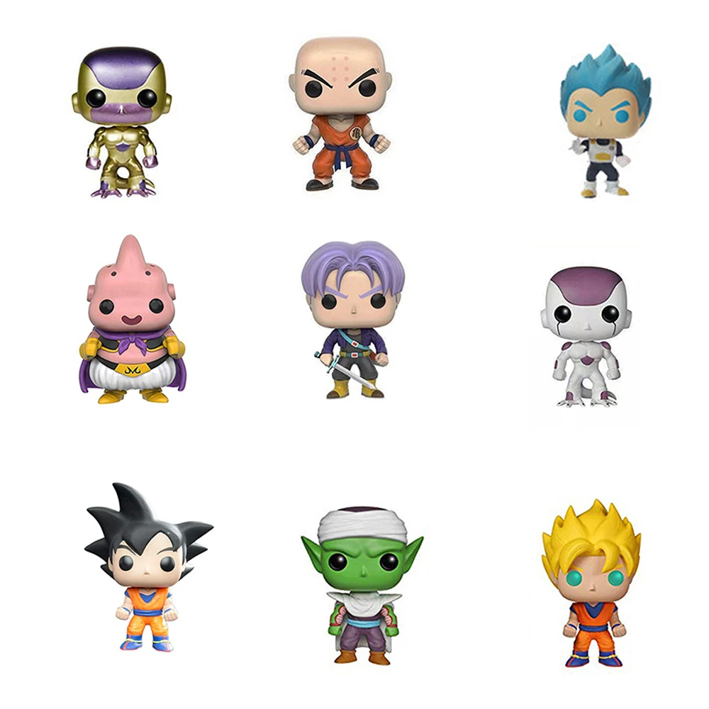 Funko pop DRAGON BALL без коробки рисунок игрушки Коллекция Модель игрушки|Игровые