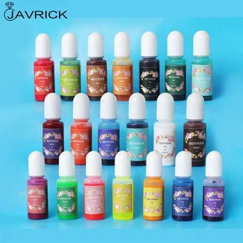 

15 Pcs/set Crystal Epoxy Dye Color Essence Glue Paste Stain DIY Crafts Second Generation UV Resin Concentration Colorant