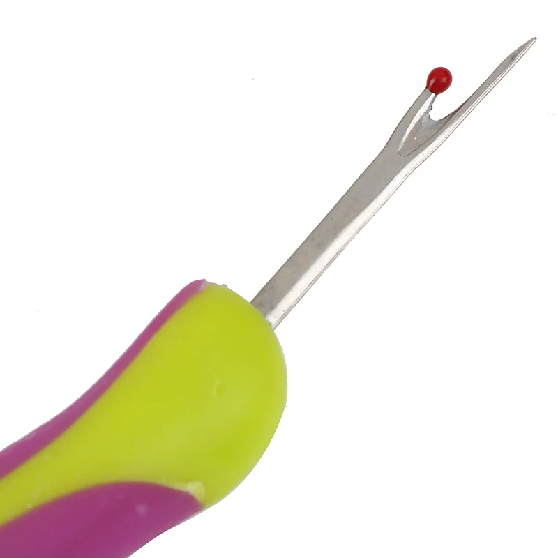 Creatieve Steken Verwijderd Tool Draad Picker Praktische Diy Handcraft Naaigaren Cutter Tornmesje Met Rubberen Handvat