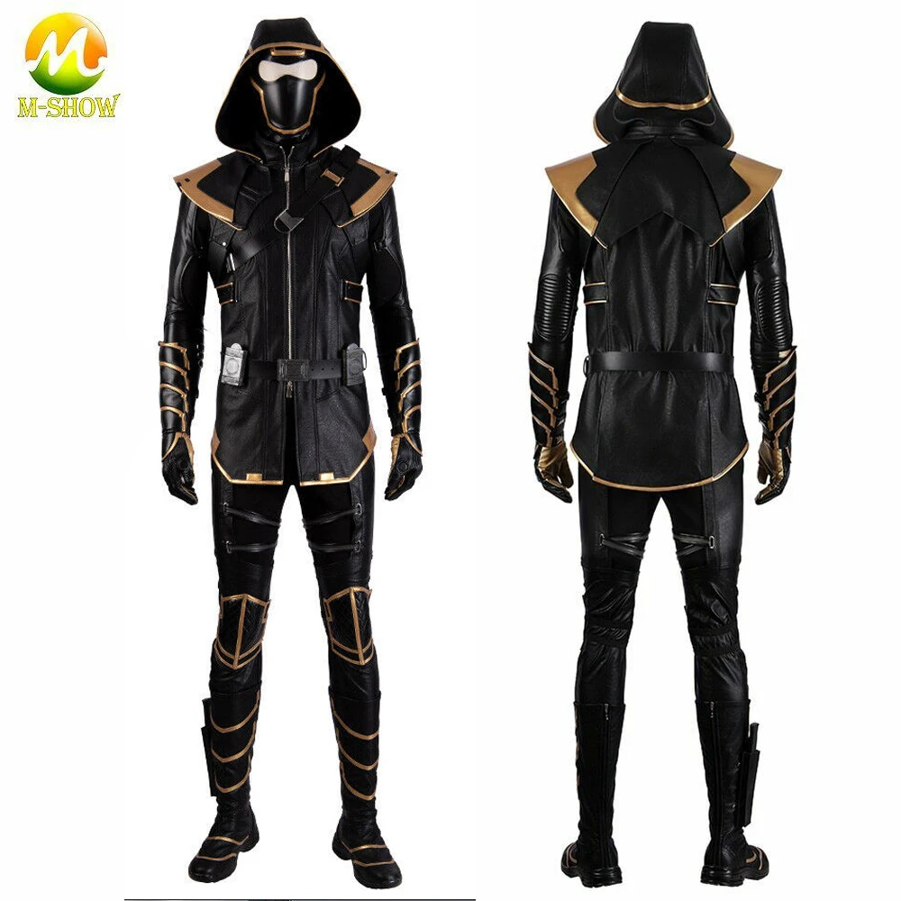 

Superhero Hawkeye Cosplay Costume Hawkeye Ronin Outfits Hoodie Luxious Uniforms for Adult Men Any Size