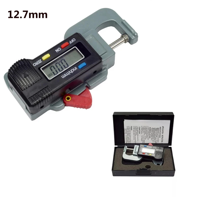 Portable Precise Digital Thickness Gauge Meter Metal Tester
