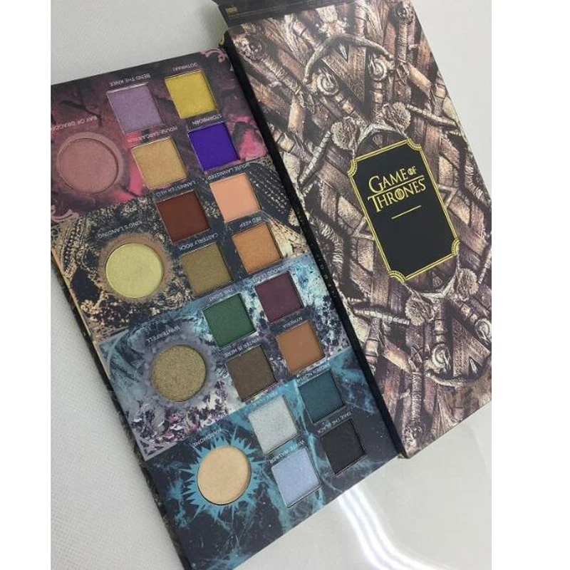 

2019 NEW Brand Game Of Thrones Limited Edition Eye Shadow 20 Color Makeup Eyeshadow Top Quality Cosmetics Eyeshadow Palette