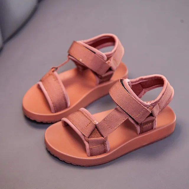 Boys Sandals Summer Kids Shoes Fashion Light Soft Flats Toddler Baby Girls Sandals Infant Casual Beach Children Shoes Outdoor 4