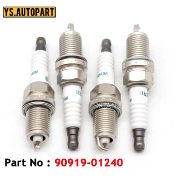 

4pcs/lot Iridium Spark Plug 90919-01240 Fit For Toyota Yaris Matrix Prius Scion xB 90080-91184