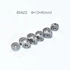 Carbon steel bearings 10pieces 604zz 605zz 606zz 607zz 608zz 608RS 624zz 625zz 626zz 627zz Metal Sealed bearing ► Photo 2/6