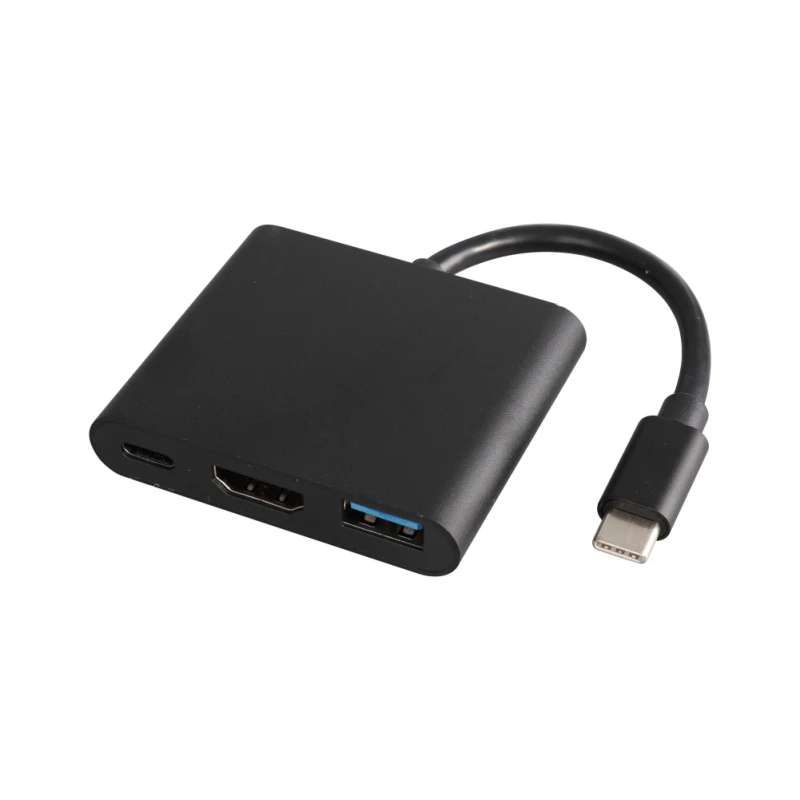 Type C к HDMI USB 3,0 адаптер для зарядки конвертер USB-C 3,1 концентратор Hdmi 4K адаптер для Mac Air Pro huawei Mate10 samsung S8 Plus
