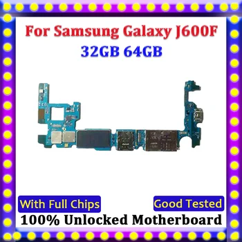 

Full Unlocked Tested Good Logic Board For Samsung Galaxy J6 J600F Motherboard Mainboard 32GB 64GB With Android System