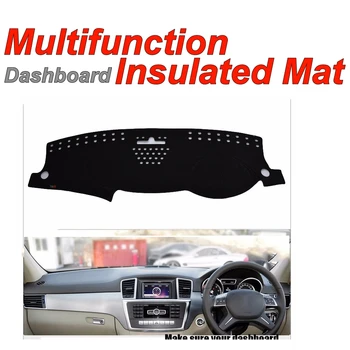 

Dashboard Mat Insulated Original Factory Shape pad Protection Cover Carpet Dashmat For Mercedes Benz ML MB W166 350 400 550 63