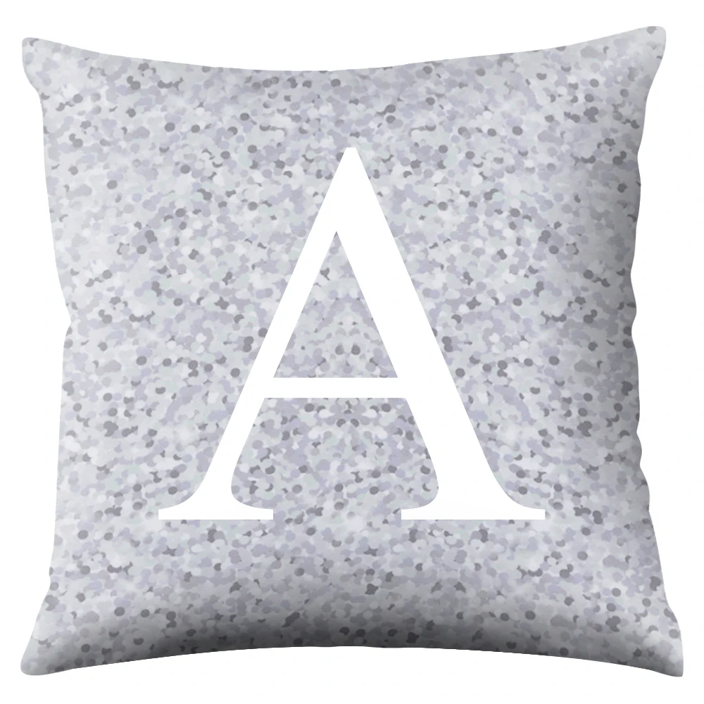 grey 45x45cm Современные Простые Декоративные наволочки, принт, наволочки из полиэстера, наволочки для дома, вечерние, для отеля, текстиль, 45 см* 45 см - Color: grey 45x45cm