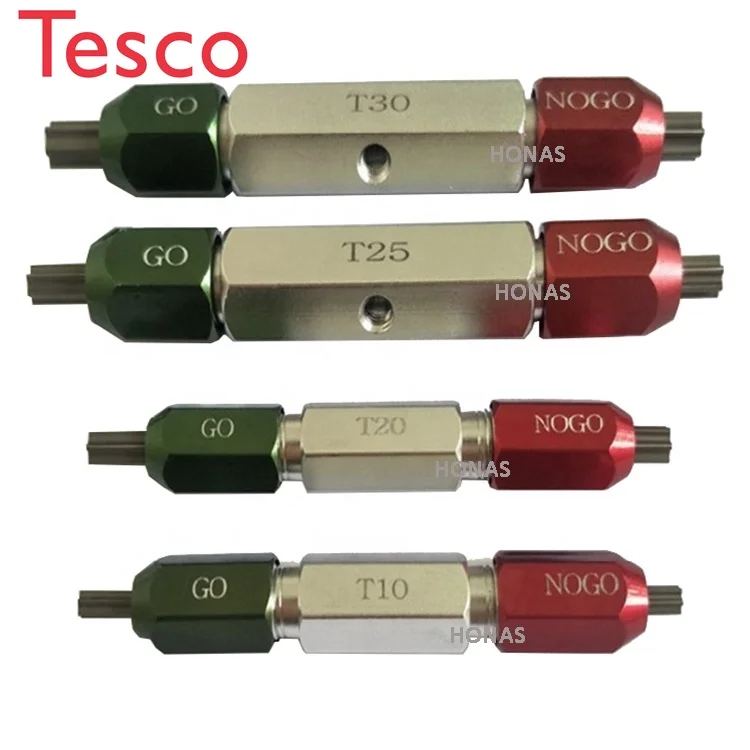 DIN EN ISO10664 torx plug go no go gauge T10/T20/T30Tool Parts