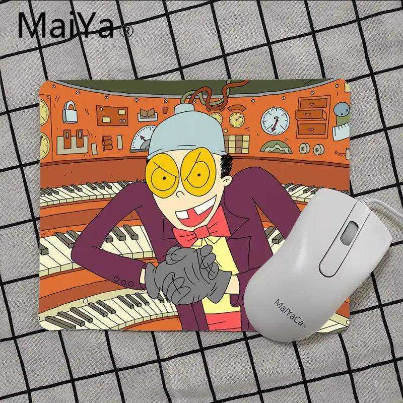 Maiya высокое качество Superjail аниме компьютерные игровые коврики для мыши Гладкий блокнот для письма настольные компьютеры мат игровой коврик для мыши - Цвет: No Lock Edge25x29cm