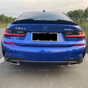 

UBUYUWANT For BMW G20 Spoiler 2019 2020 320i 320D 3 Series Trunk Wing Carbon Fiber/ABS Rear Lip Spoiler Car Tail Wing Decoration