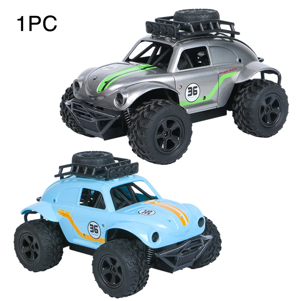 2,4 г детская игрушка Портативный электрический DIY RC автомобиль подарок сплав внедорожник моделирование жуков модель дистанционного управления высокая скорость