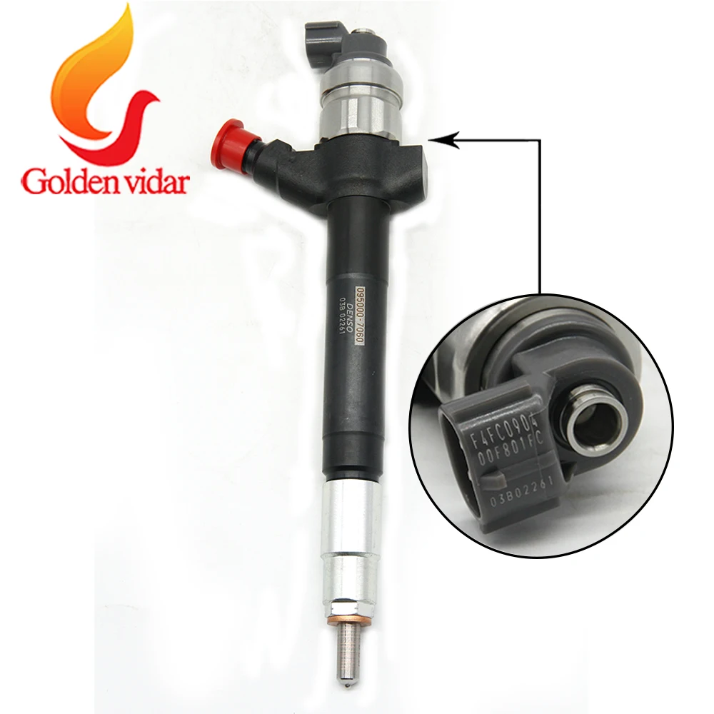 Common rail Инжектор 095000-7060 для Denso, дизельный топливный инжектор 7060, с высоким качеством, подходит для DLLA153P885 клапан 1210454