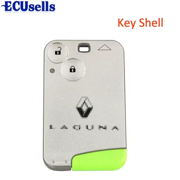 

Remote Smart Card Key Case For RENAULT Laguna Smart Card 2 Button Key Shell