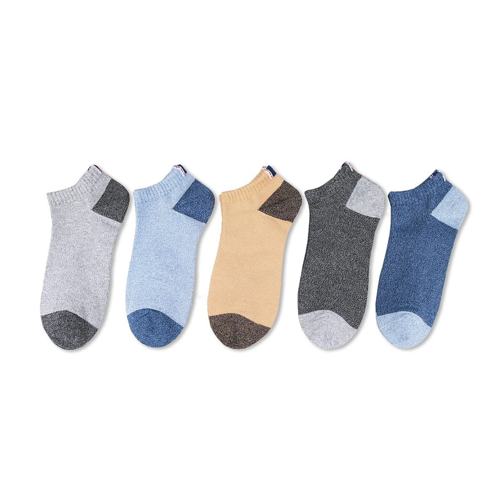 

Men's Boat Socks Spring And Summer New Cotton Socks National Wind Color Matching Japanese men's Socks G0904