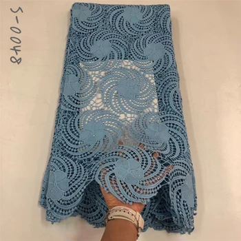

French Lace Fabric 2020 Guipure Lace Embroidery African Cord Lace Fabric High Quality Nigerian Lace Fabric For Dress