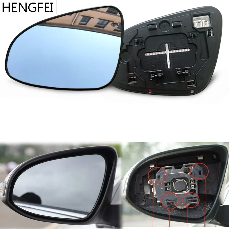 Accessories Car For Toyota Vitz 2012-2019 Rearview Mirror Glass Lens 1