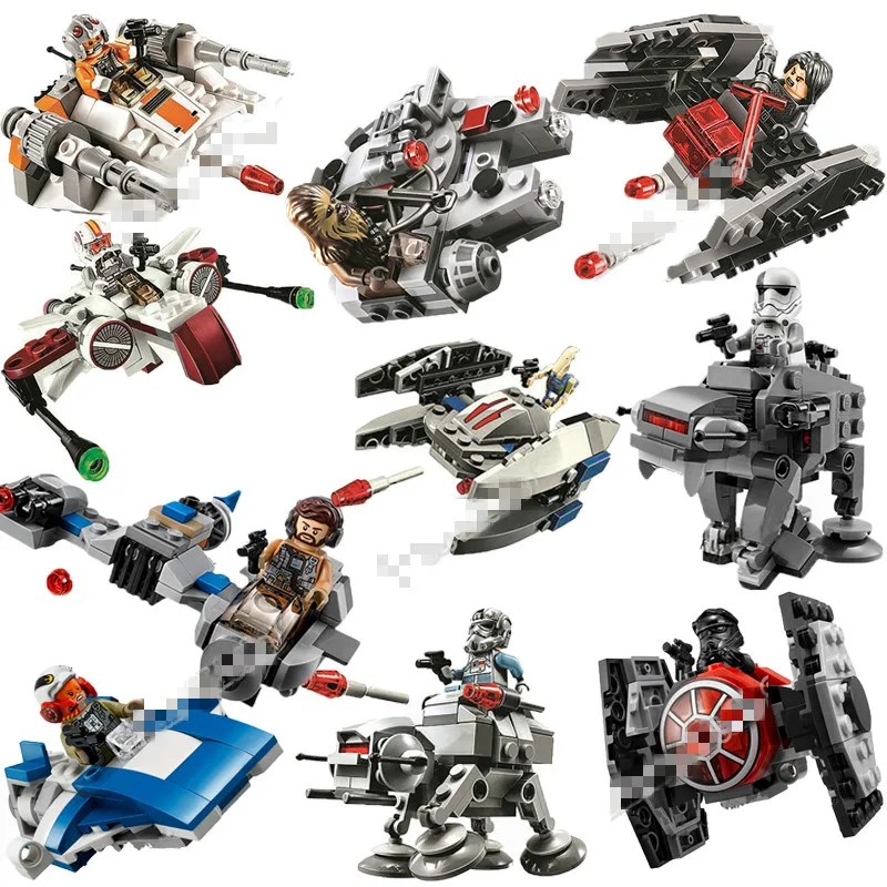 Звездные войны космический корабль Microfighters тысячелетия AT-ST бойцов