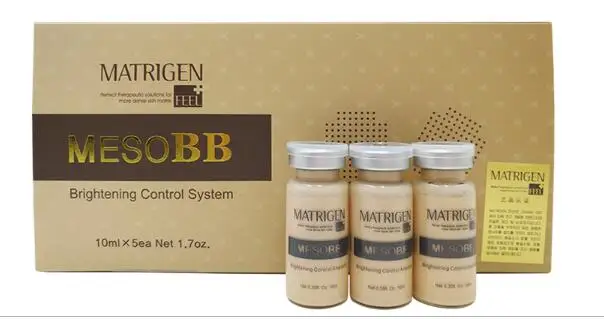 [Matrigen] MesoBB осветляющая система контроля ампулы уход за кожей светящееся лечение - Вес нетто: Five bottles