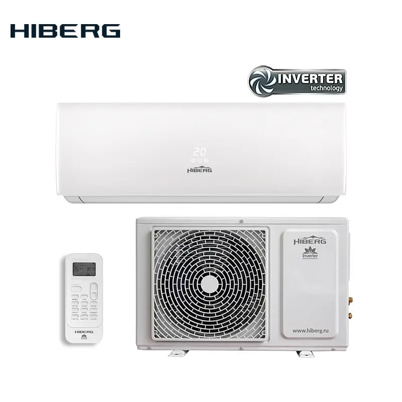 Инверторная раздельная система HIBERG AC-09 Elite кондиционирования воздуха для