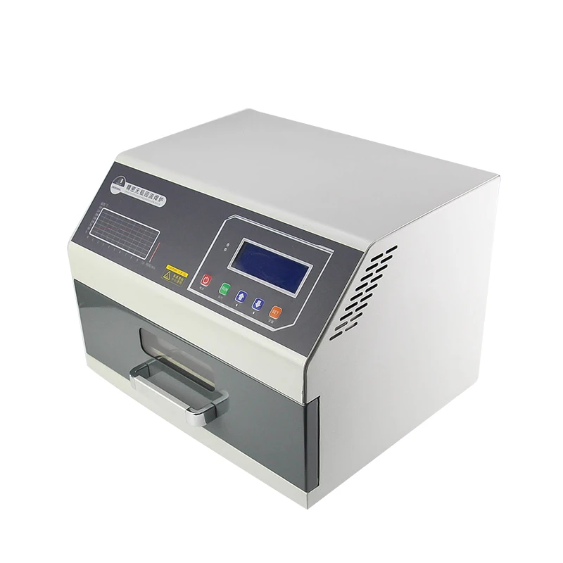 US $666.02 2400W SMT Rework Station Reflow OvenExcellent Infrared IC Heater Reflow Solder Oven
