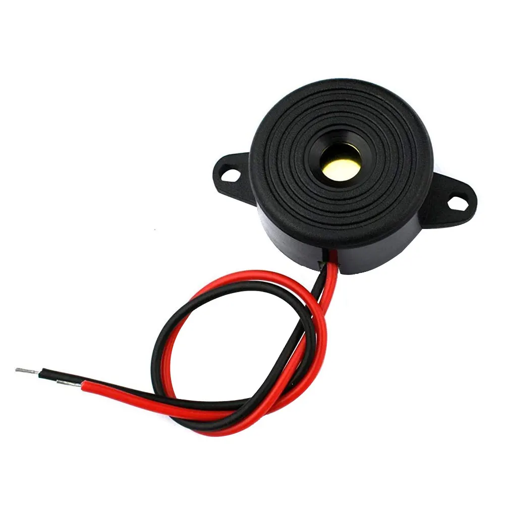 Buzzer With Continuous Or Intermittent Sound 12VDC Cablematic Guoxing