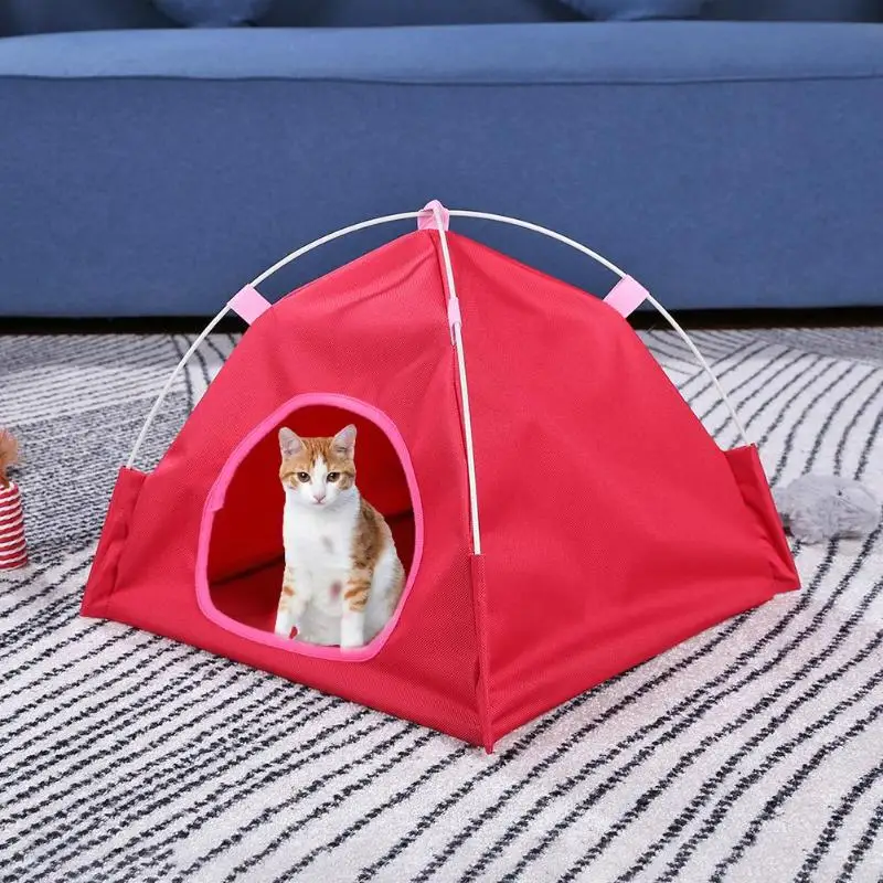 

Waterproof Pet Tent Foldable Oxford Cloth Dogs House Outdoor Fence Kennel