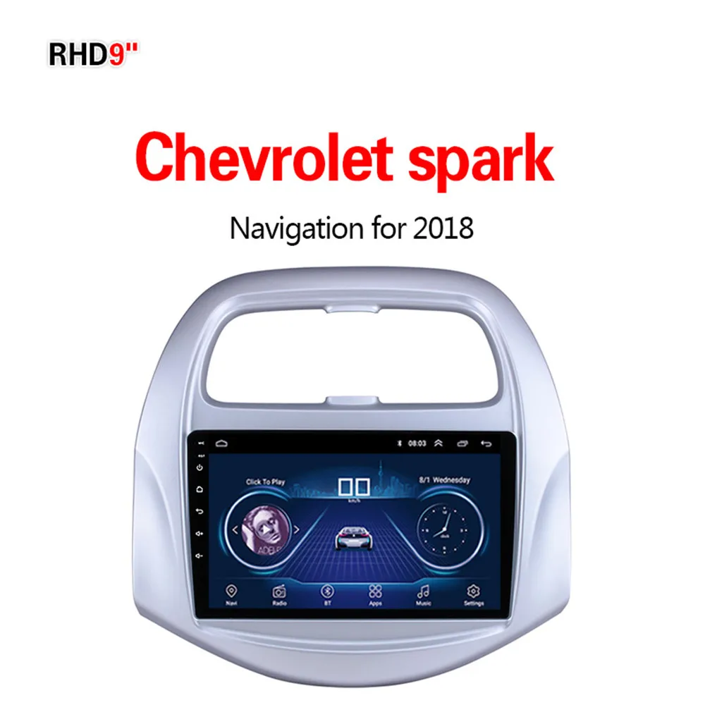 Lionet gps навигация для автомобиля Chevrolet spark 2018 9 дюймов RC1002X | Автомобили и мотоциклы