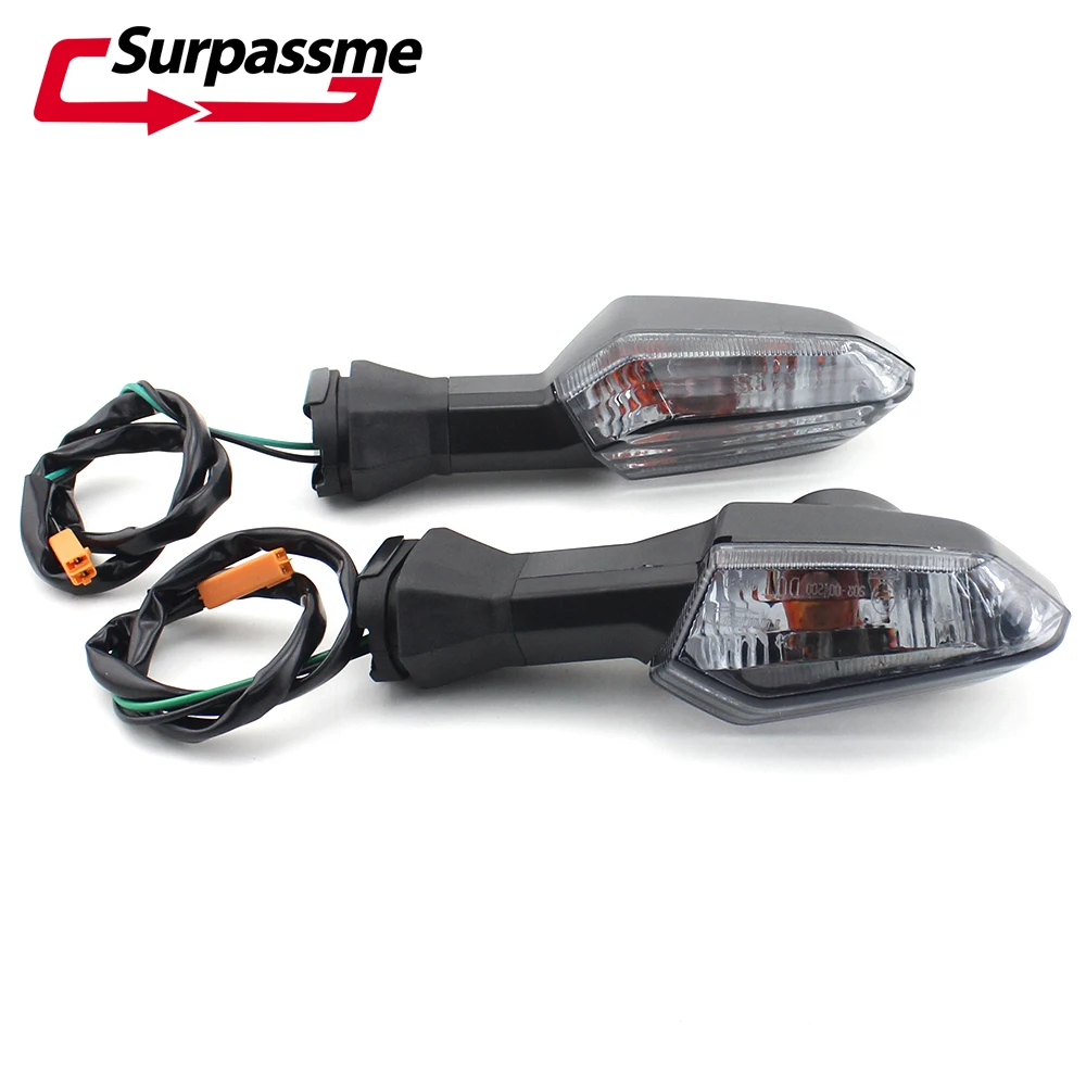 Светодиодный указатель поворота для мотоцикла Kawasaki Ninja 300 12-16 Z800 13-16 Z1000 10-16 ER250 Z250 Янтарная пара индикаторов мигалки