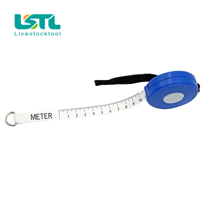 2.5m Retractable Measuring Tape Drinking Bowl Body Weight Tape Measure For  Pig Cattle Bust Weight Measuring Ruler