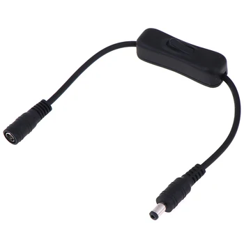 

LED Strips In-Line Power Switch ON/OFF 2.1mm/5.5mm Cable Jack For Arduino