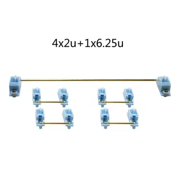 

60% 87 OEM Mechanical keyboard Cherry MX Switch Pcb Mounted Stabilizer Case 6.25u Modifier Key Stabiliser Plate