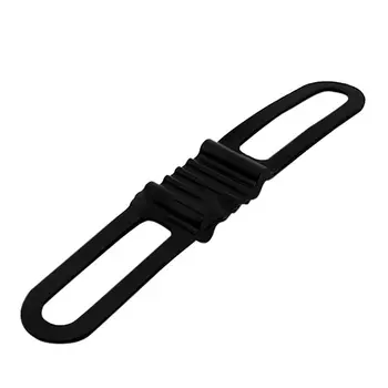 

1Pcs Bike Elastic Silicone Strap Bandage Torch Fastening Band Handset Water Bottle Flashlight outdoor cycling tools