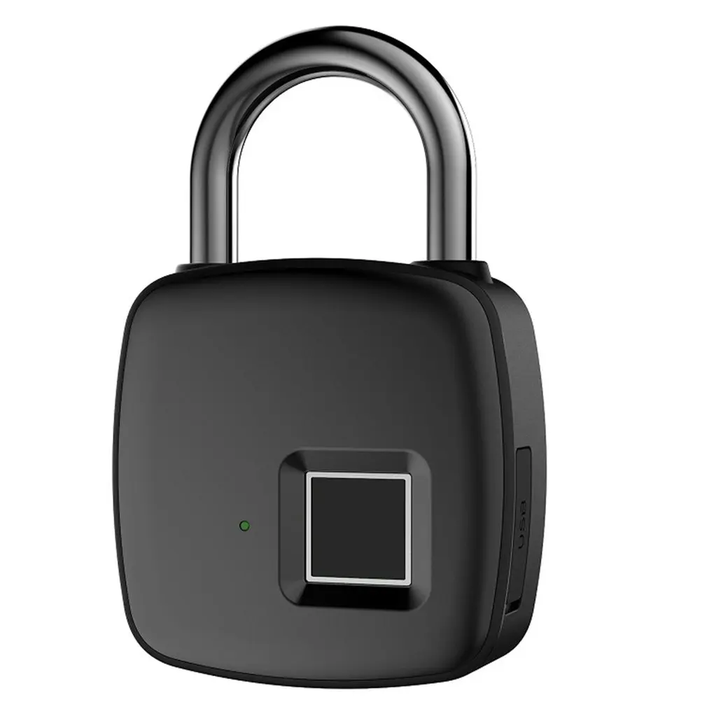 

Fingerprint Lock Smart Lock Household Luggage Dormitory Locker Warehouse Door Anti-theft Waterproof Electronic Padlock