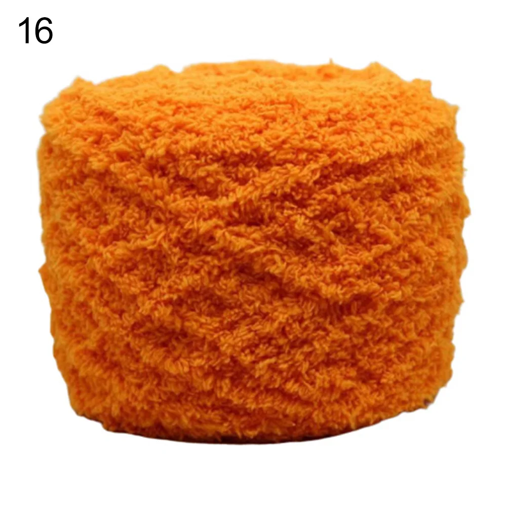 Мягкий коралловый флис теплый шарф и шапка вязаная толщина тканая Пряжа Вязание крючком швейная нить