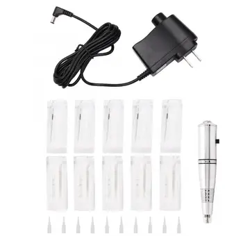 

Adjustable Eyebrow Lip Eyeliner Rotary Tattoo Machine Set Microblading Pen Tattoo Supplies US Plug 100-220V